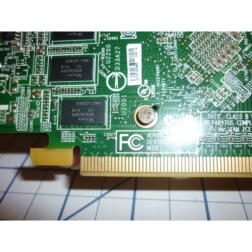 Lot‎ of 4 AMD Radeon HD 7470 1GB GDDR3 Graphics Cards V290 109-C55257-01 DP DVI